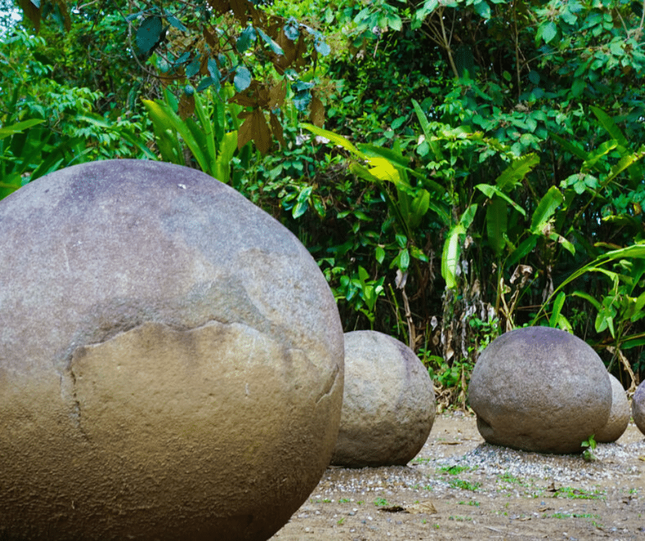 Trek into Costa Rica’s misty green season rainforest to find the ancient Diquís spheres—stone guardians wrapped in mystery and legend.