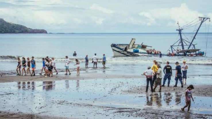 Shrimp Boat Sinking