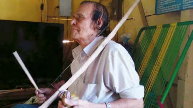 ISIDORO GUADAMUZ – Master of traditional quijongo instrument