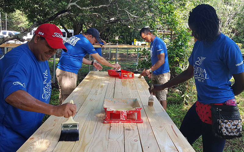 Reserva-Conchal-Employee-Volunteer-building