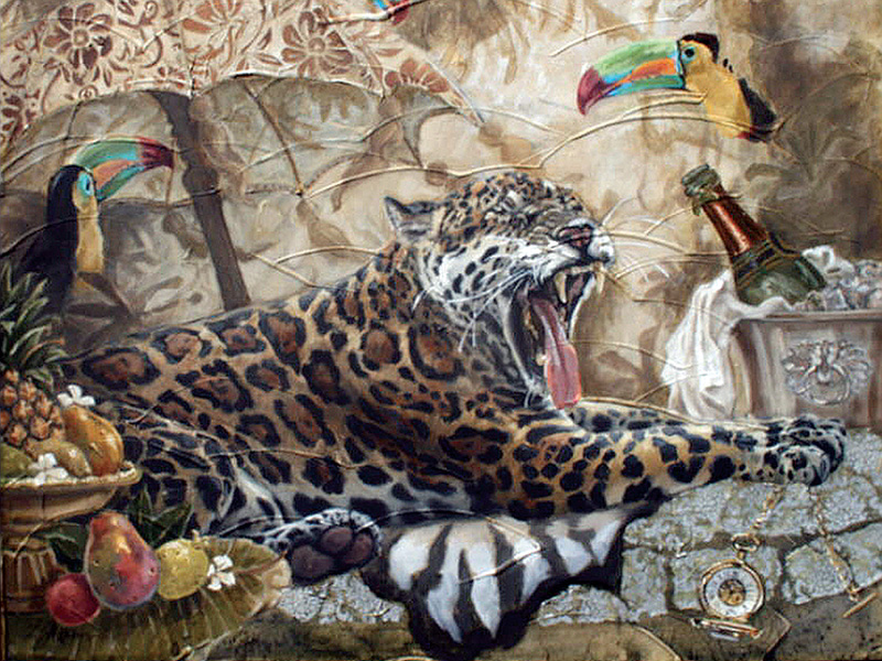 Champagne Jungle by Susan Adams