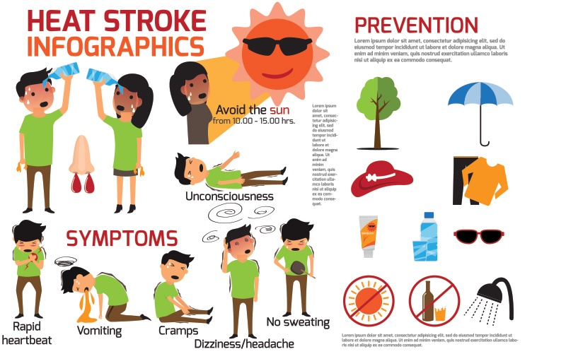 heat stroke info graph