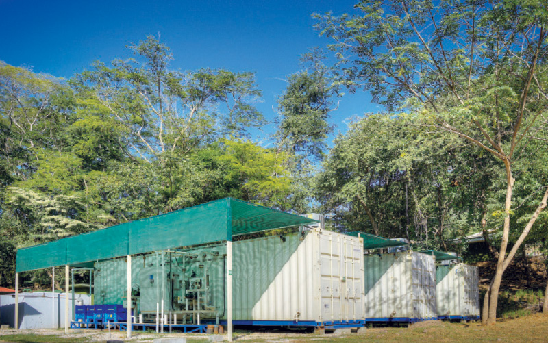 water desalination plant in reserva conchal costa rica