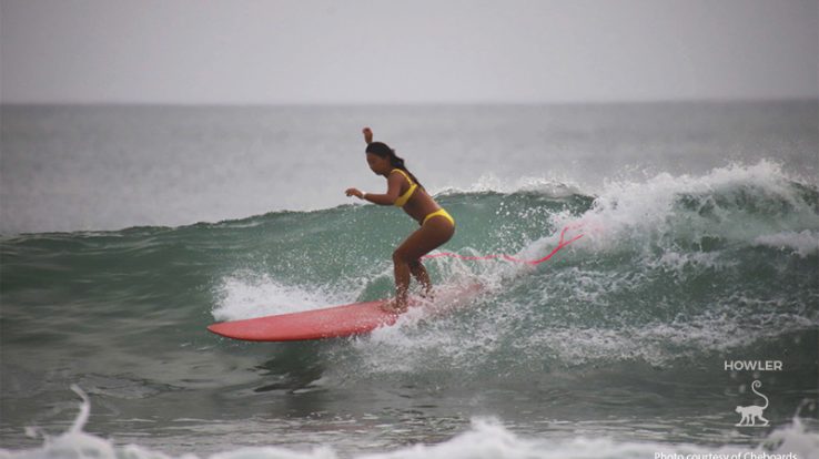 Women Longboarders Mar Ibarra & Serena Xing