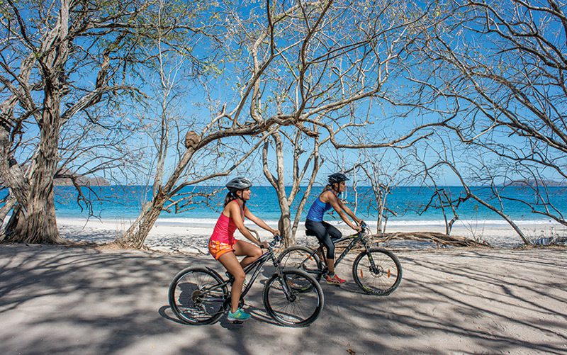 Reserva-Conchal-beach-front-bicycling