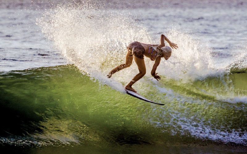 playa Avellanas surfer girl rubiana brownwell