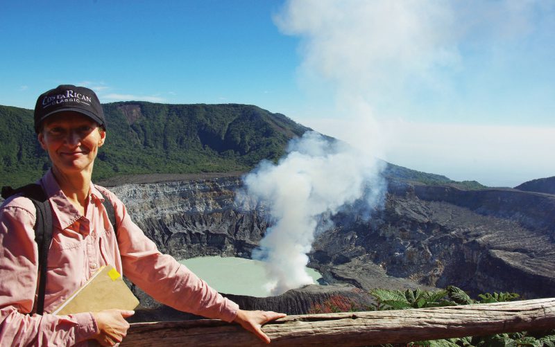 Visiting Poas volcano costa rica