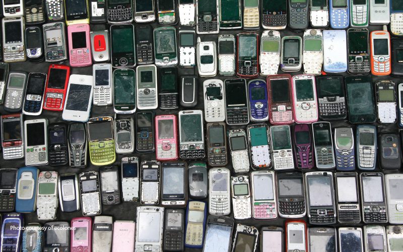 recycled your old cell phones