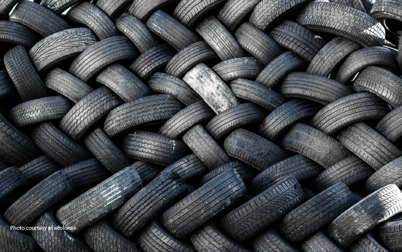 recycle old tires
