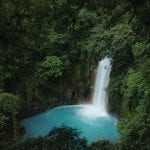 rio celeste one of the 10 greatest waterfalls in Costa Rica