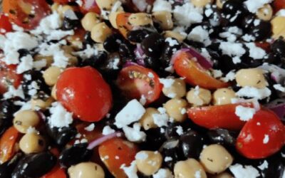 Recipe: Chickpea And Black Bean Salad