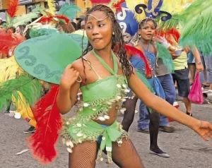 Carnival in Limon Costa Rica October