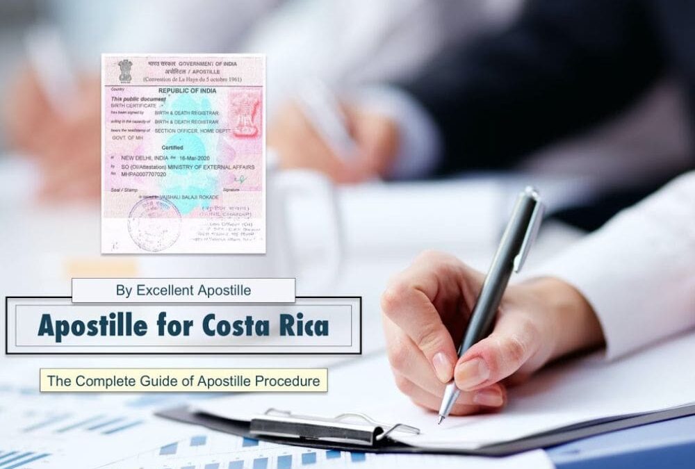 What is Apostille, and how do you do it in Canada for legal documents or certificates to be valid in Costa Rica?
