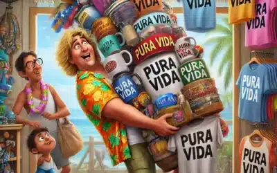 Bob's Pura Vida Shopping Spree: Souvenir Madness em Tamarindo