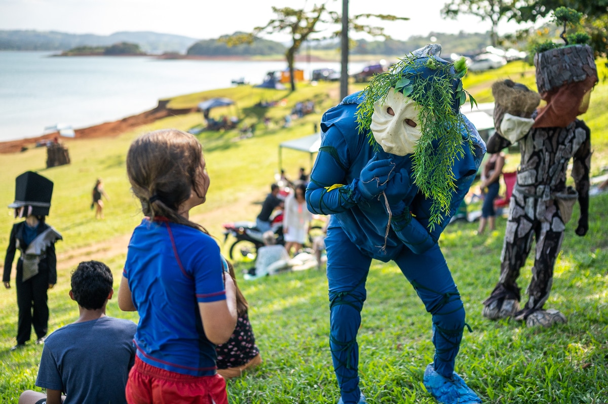 children at the Festival