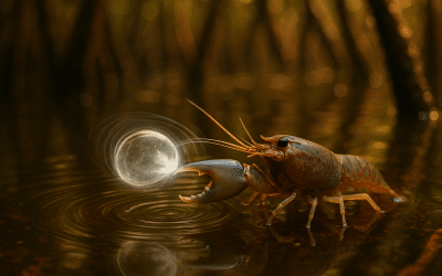 The Shrimp with a Sonic Boom: Mangrove “Bacon Frying” Explained
