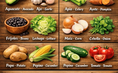Eat Your Vegetables in Spanish: “Comer las verduras” and the Essential Words to Know