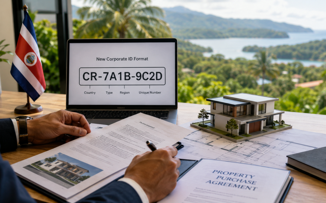 Costa Rica führt ein neues Firmenidentifikationsformat ein: Was Immobilienkäufer und Investoren wissen sollten