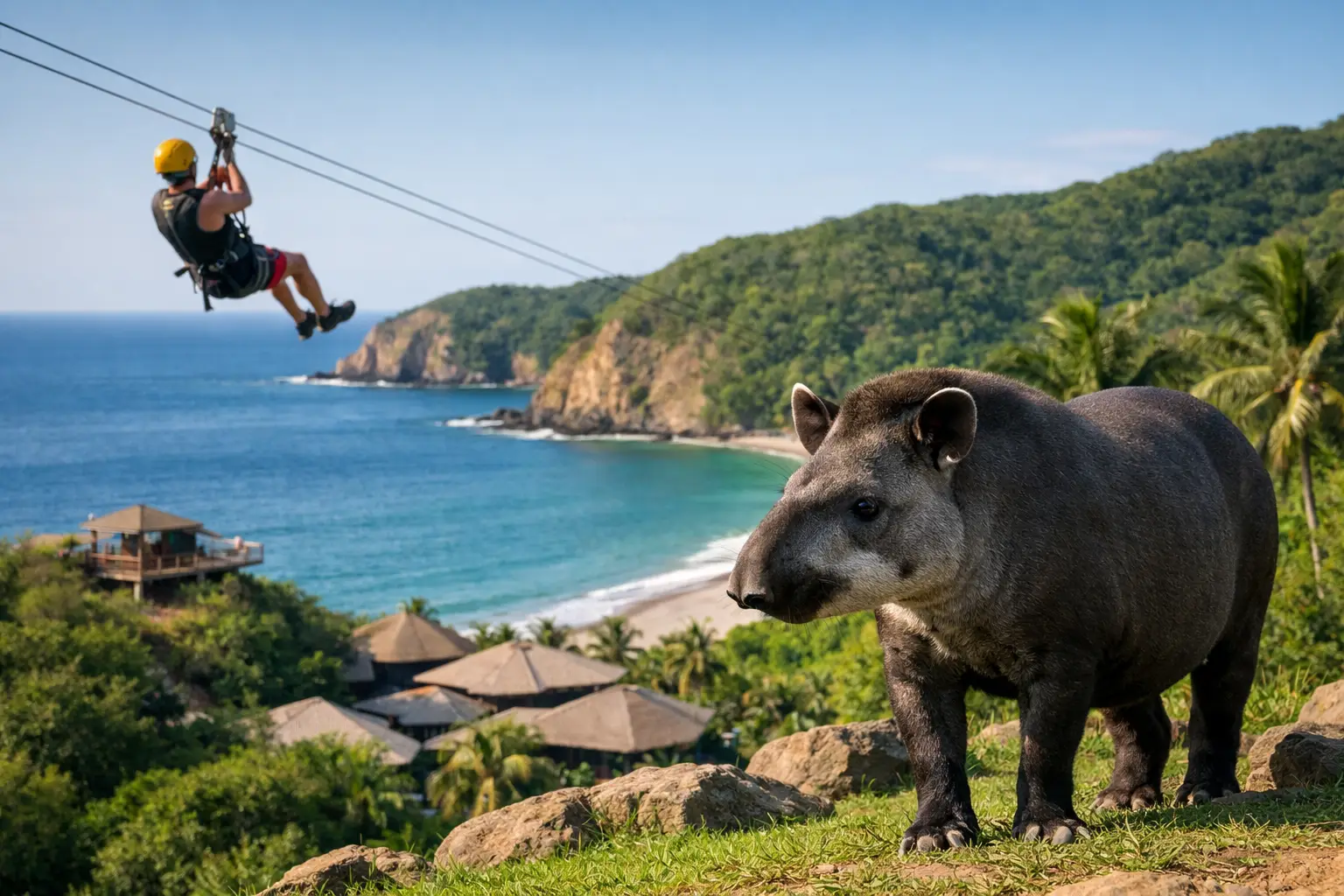 Diamante Eco Adventure Park and the Taper